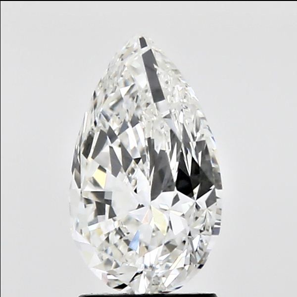 0.50 Carat Pear Loose Diamond, G, VS1, Ideal, GIA Certified