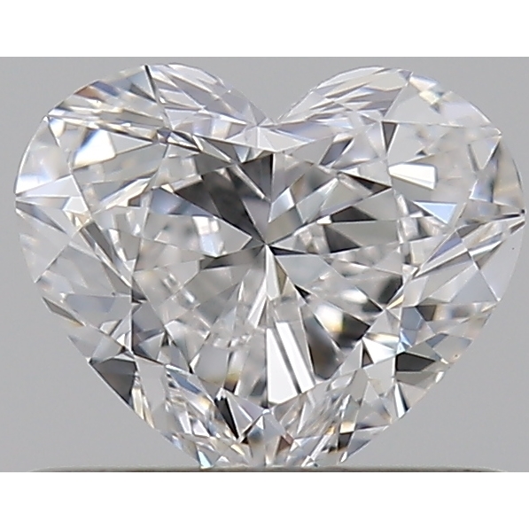 0.46 Carat Heart Loose Diamond, E, VVS1, Excellent, GIA Certified | Thumbnail