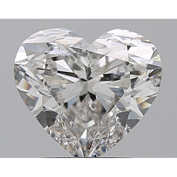 2.00 Carat Heart Loose Diamond, F, SI2, Super Ideal, GIA Certified | Thumbnail