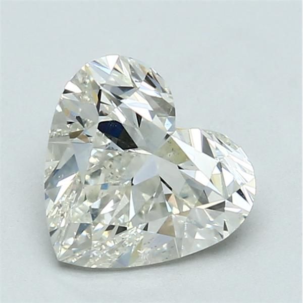 1.88 Carat Heart Loose Diamond, J, SI1, Super Ideal, GIA Certified