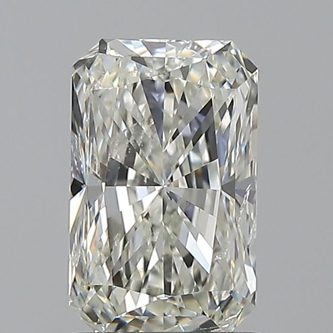 1.50 Carat Radiant Loose Diamond, J, SI1, Very Good, GIA Certified | Thumbnail