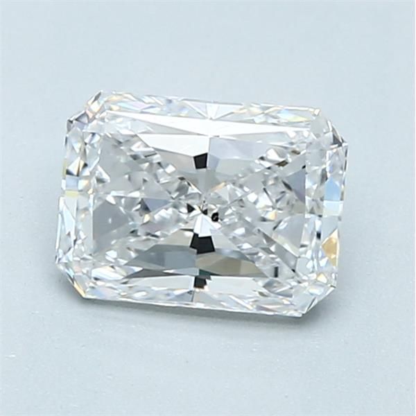 1.01 Carat Radiant Loose Diamond, D, SI1, Excellent, GIA Certified