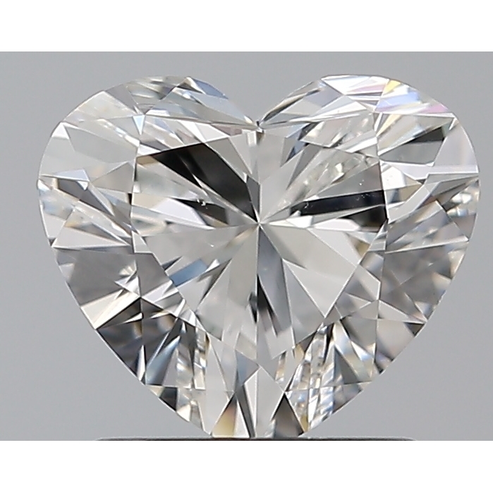 1.21 Carat Heart Loose Diamond, G, VS2, Super Ideal, GIA Certified | Thumbnail