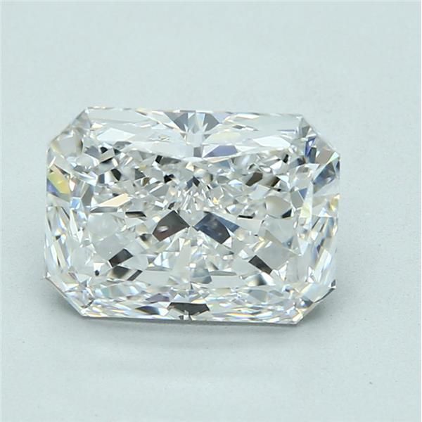 3.02 Carat Radiant Loose Diamond, F, VS1, Excellent, GIA Certified