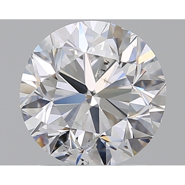 1.30 Carat Round Loose Diamond, E, SI1, Super Ideal, GIA Certified