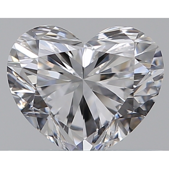 0.46 Carat Heart Loose Diamond, D, VS1, Ideal, GIA Certified | Thumbnail