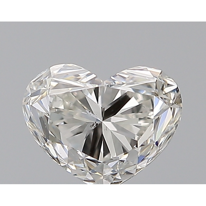 0.50 Carat Heart Loose Diamond, H, SI1, Ideal, GIA Certified | Thumbnail