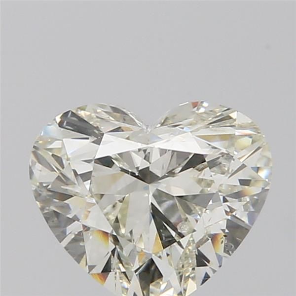 1.01 Carat Heart Loose Diamond, K, SI2, Ideal, GIA Certified