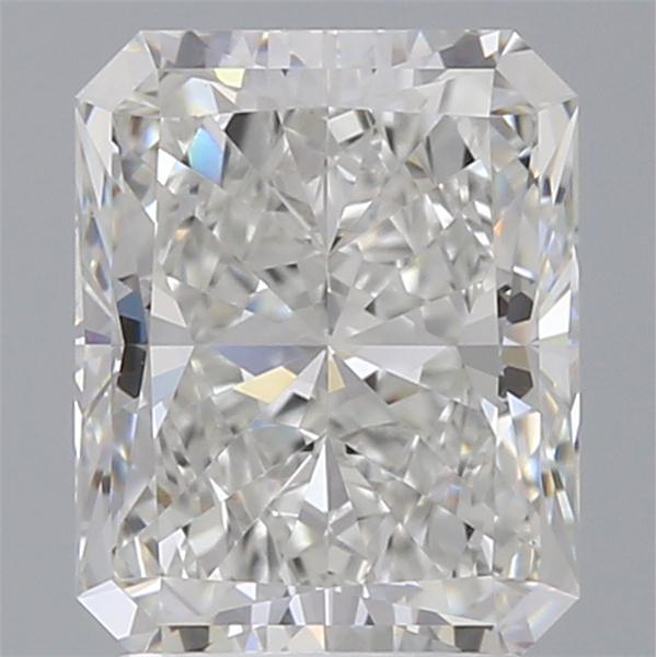 2.08 Carat Radiant Loose Diamond, F, VVS1, Super Ideal, GIA Certified