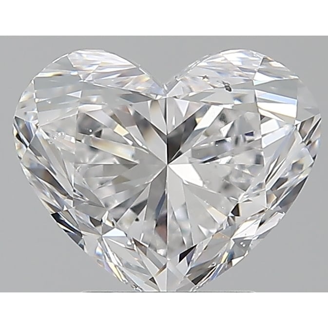 2.60 Carat Heart Loose Diamond, D, SI1, Super Ideal, GIA Certified