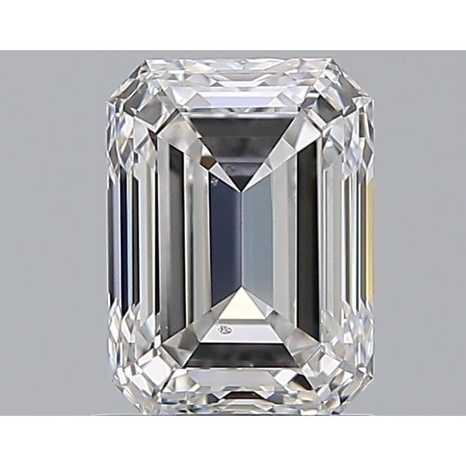 1.50 Carat Emerald Loose Diamond, D, SI1, Super Ideal, GIA Certified | Thumbnail