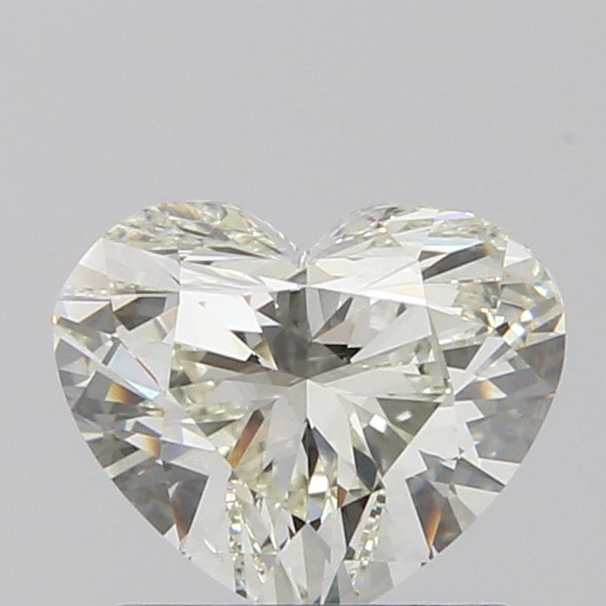 1.00 Carat Heart Loose Diamond, K, SI1, Ideal, GIA Certified