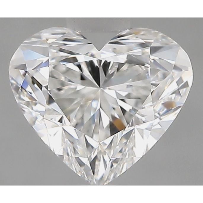 1.01 Carat Heart Loose Diamond, F, VVS2, Super Ideal, GIA Certified | Thumbnail