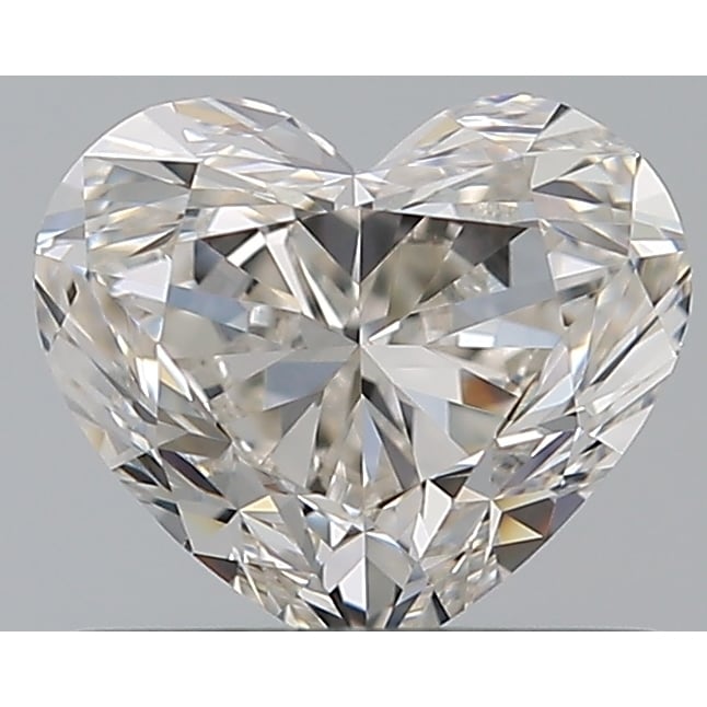 0.71 Carat Heart Loose Diamond, H, VS1, Super Ideal, GIA Certified