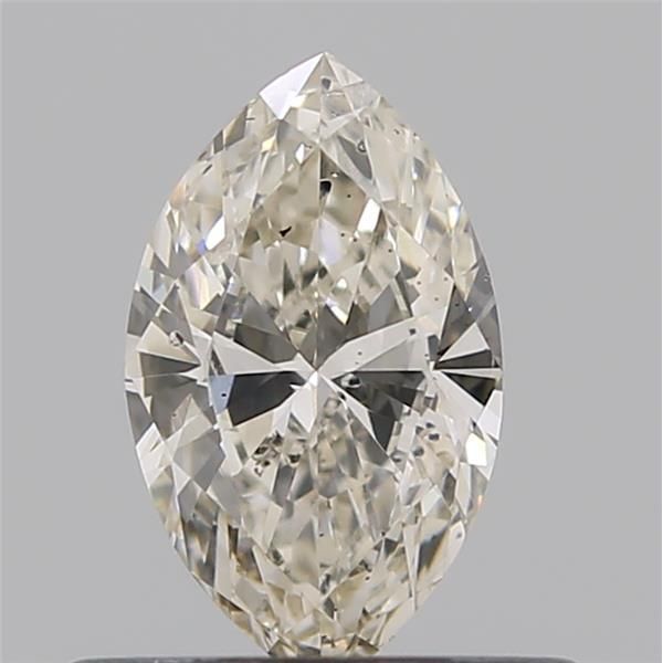 0.42 Carat Marquise Loose Diamond, J, SI2, Ideal, GIA Certified | Thumbnail