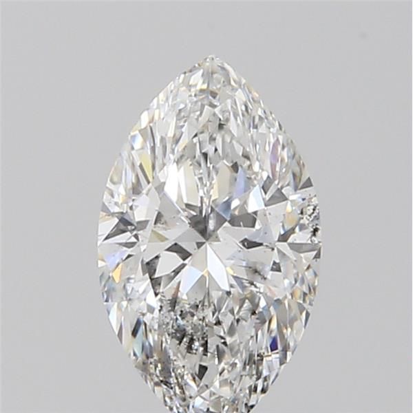 0.54 Carat Marquise Loose Diamond, F, SI2, Ideal, GIA Certified
