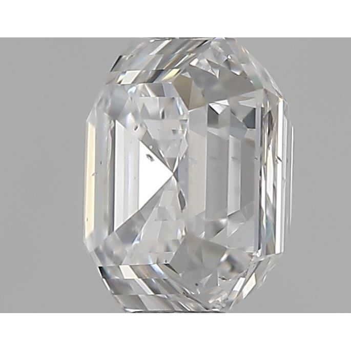 0.84 Carat Asscher Loose Diamond, D, SI2, Very Good, GIA Certified | Thumbnail