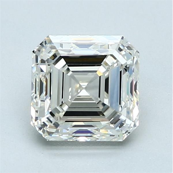 1.60 Carat Asscher Loose Diamond, J, VVS1, Ideal, GIA Certified