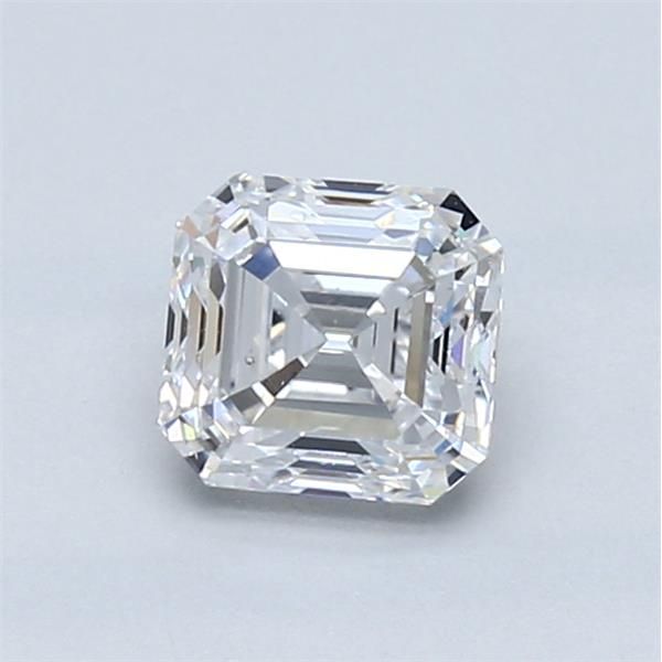 1.00 Carat Asscher Loose Diamond, D, SI1, Ideal, GIA Certified | Thumbnail