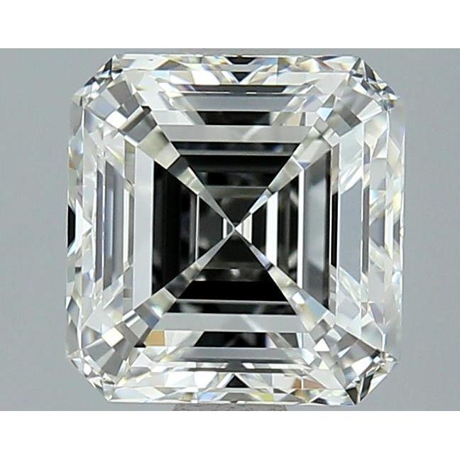 3.03 Carat Asscher Loose Diamond, I, VVS2, Super Ideal, GIA Certified