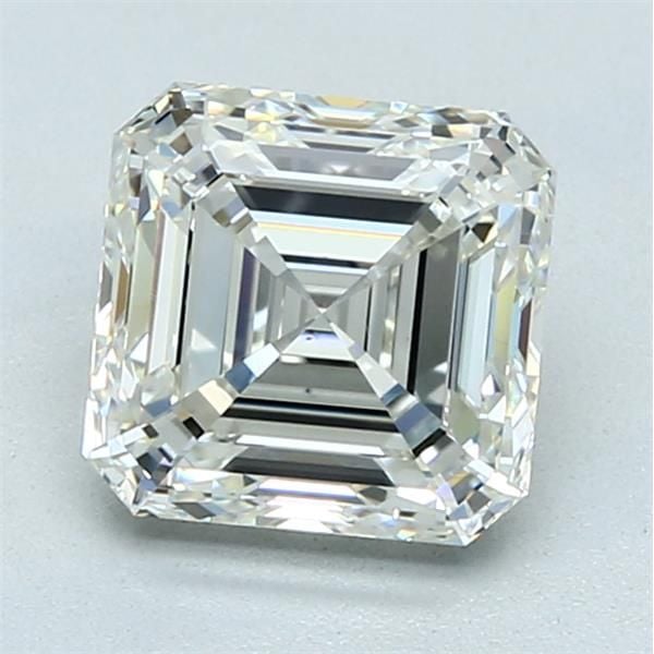 2.02 Carat Asscher Loose Diamond, J, VS1, Super Ideal, GIA Certified