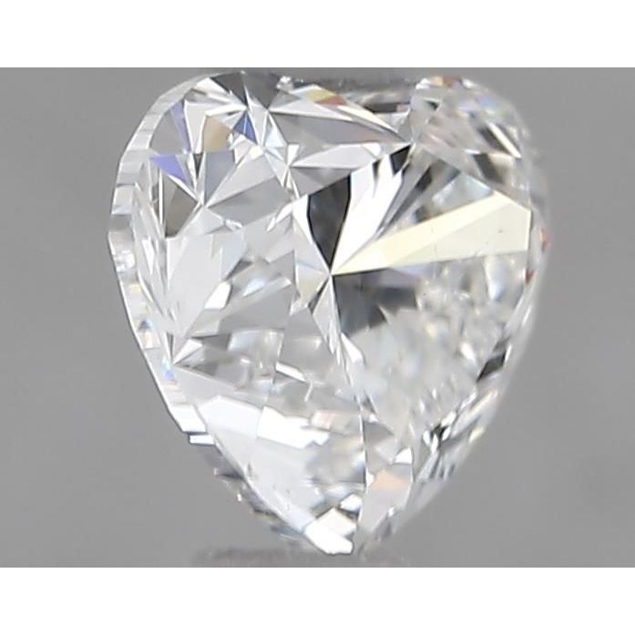 0.90 Carat Heart Loose Diamond, G, SI1, Super Ideal, HRD Certified | Thumbnail