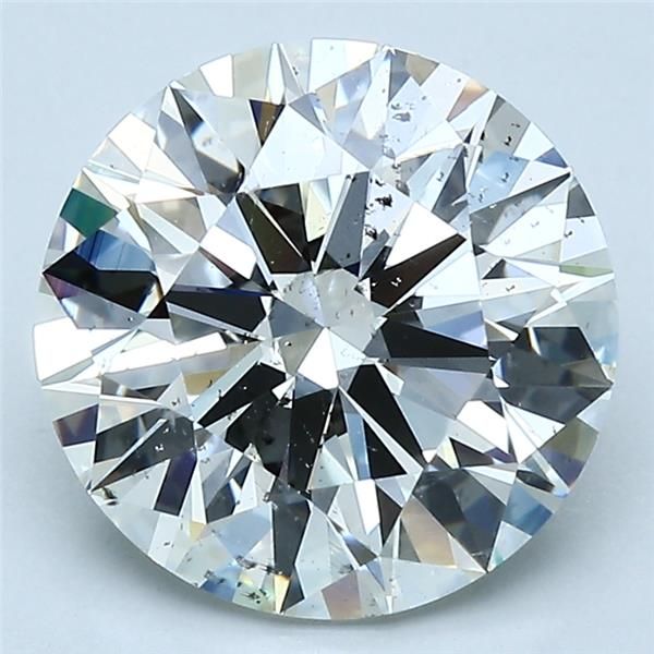 4.01 Carat Diamond, Round, I Color, SI1, HRD, D112886425