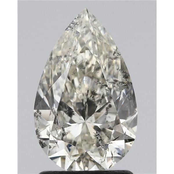 1.51 Carat Pear Loose Diamond, I, SI2, Super Ideal, HRD Certified | Thumbnail