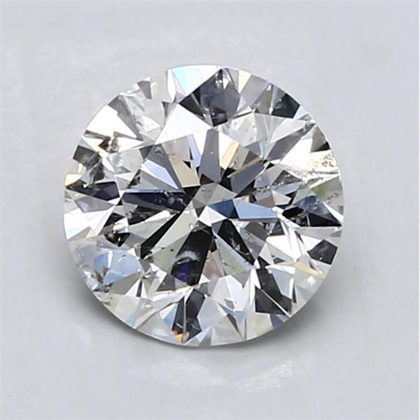 1.51 Carat Round Loose Diamond, F, SI2, Super Ideal, HRD Certified