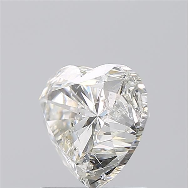 1.50 Carat Heart Loose Diamond, I, SI2, Super Ideal, HRD Certified