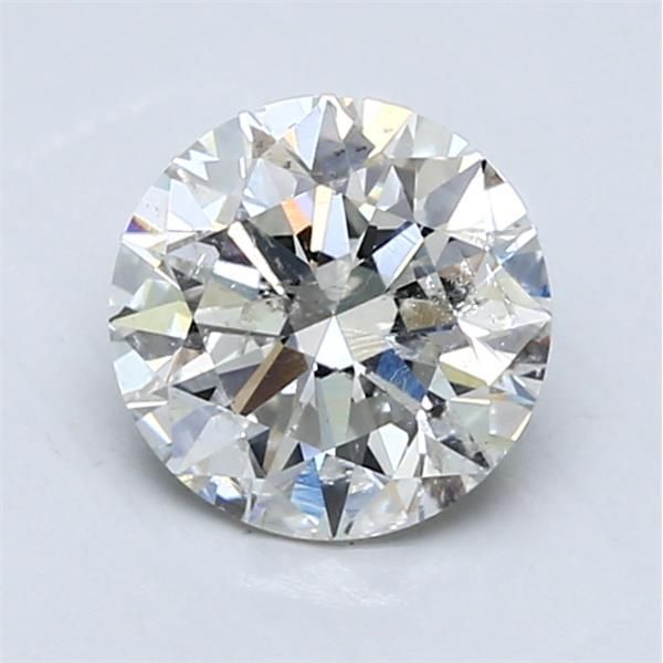 1.50 Carat Round Loose Diamond, H, SI2, Super Ideal, HRD Certified
