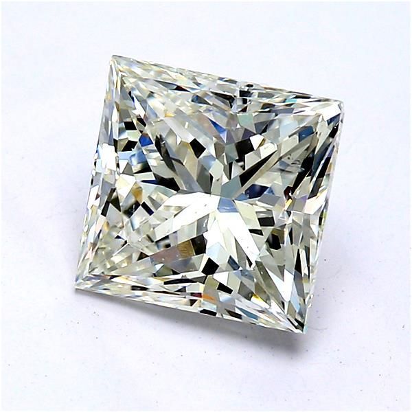 2.02 Carat Princess Loose Diamond, H, SI1, Ideal, GIA Certified | Thumbnail