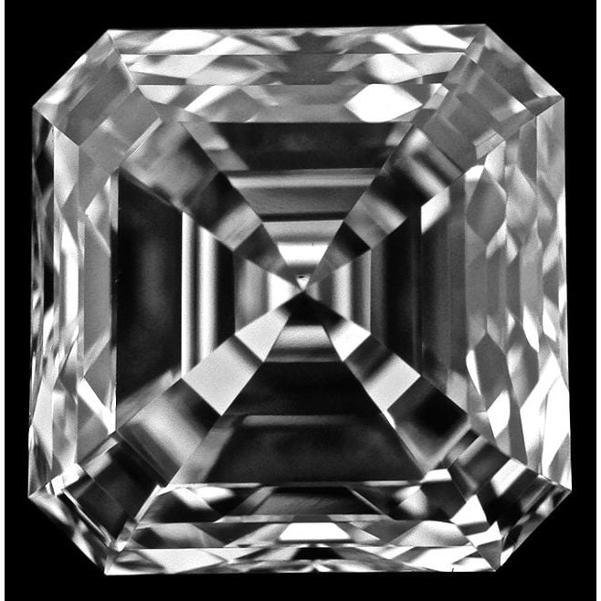 2.00 Carat Asscher Loose Diamond, F, VS1, Ideal, GIA Certified