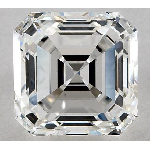 3.01 Carat Asscher Loose Diamond, H, VS1, Super Ideal, GIA Certified | Thumbnail