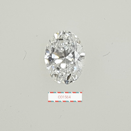 0.90 Carat Oval Loose Diamond, D, SI1, Ideal, GIA Certified | Thumbnail