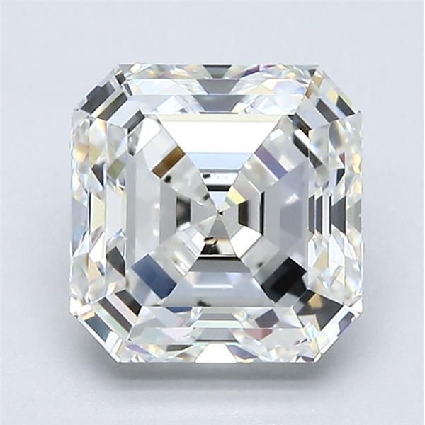2.01 Carat Asscher Loose Diamond, G, SI1, Ideal, GIA Certified | Thumbnail