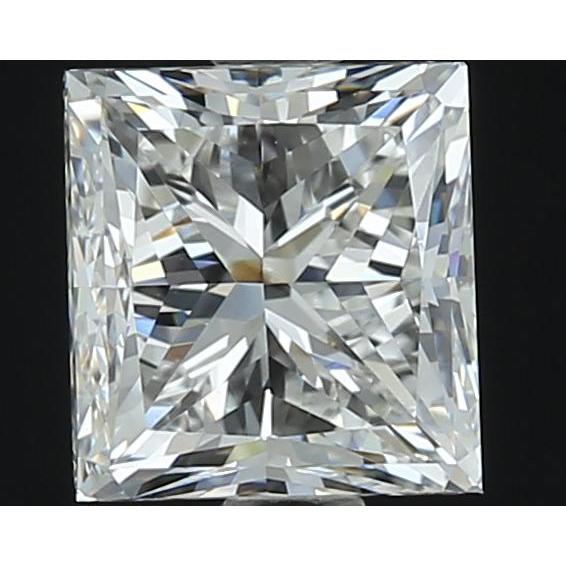 1.50 Carat Princess Loose Diamond, F, VVS1, Very Good, GIA Certified | Thumbnail
