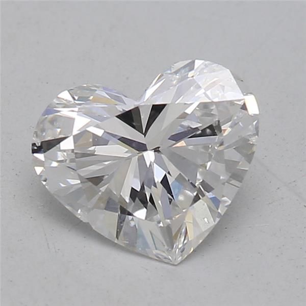 1.00 Carat Heart Loose Diamond, E, SI1, Excellent, GIA Certified