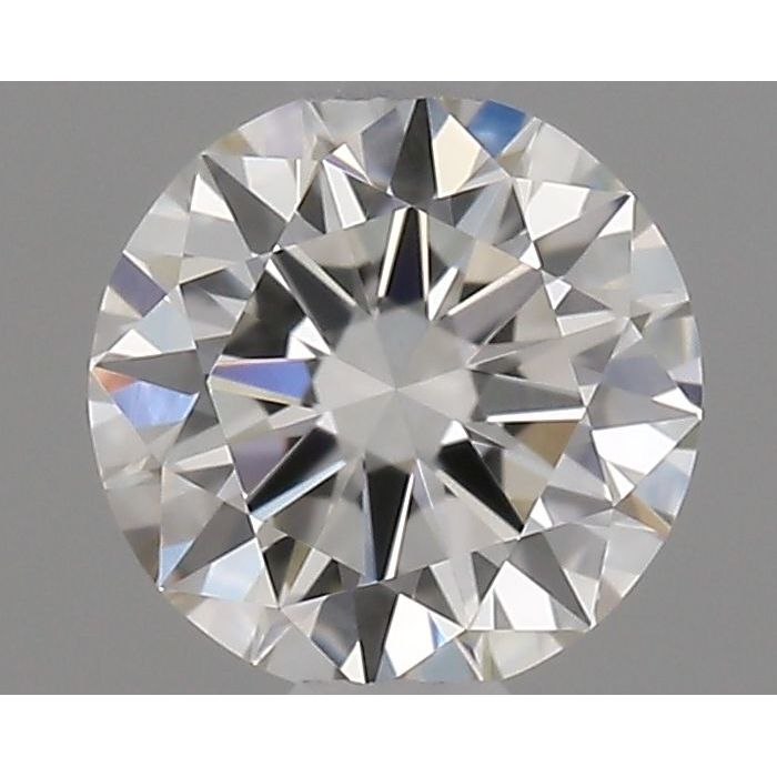 0.33 Carat Round Loose Diamond, J, VVS1, Ideal, GIA Certified