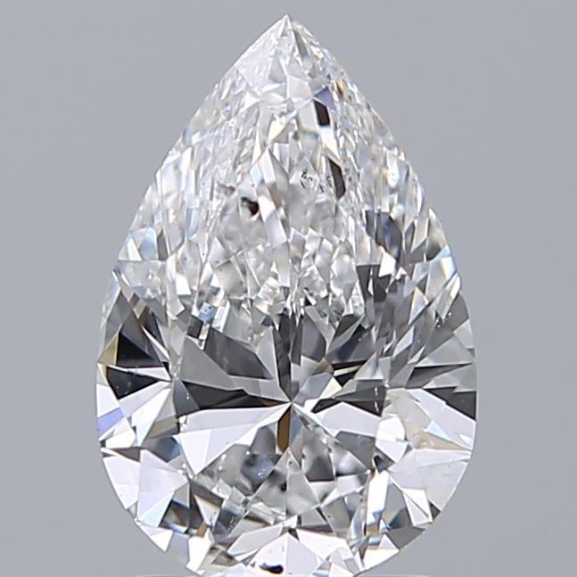 1.74 Carat Pear Loose Diamond, D, SI1, Super Ideal, GIA Certified | Thumbnail