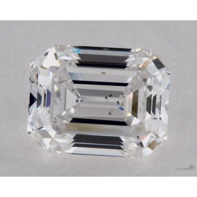 1.08 Carat Emerald Loose Diamond, E, SI1, Ideal, GIA Certified | Thumbnail