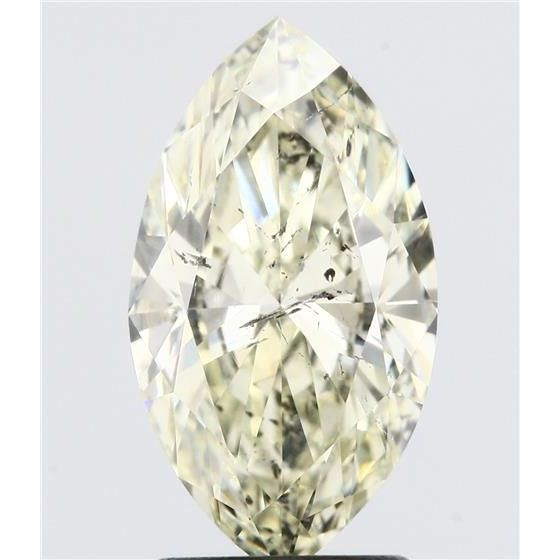 2.08 Carat Marquise Loose Diamond, M, SI2, Ideal, HRD Certified
