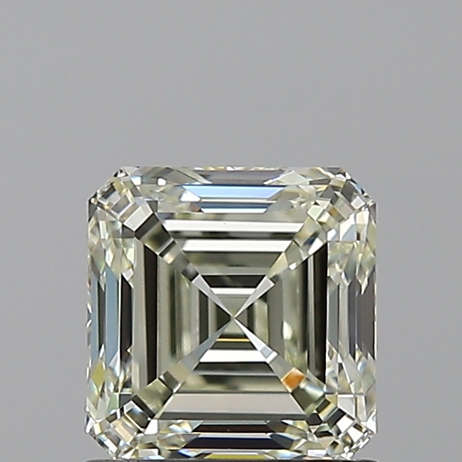 1.12 Carat Asscher Loose Diamond, K, VVS2, Super Ideal, HRD Certified