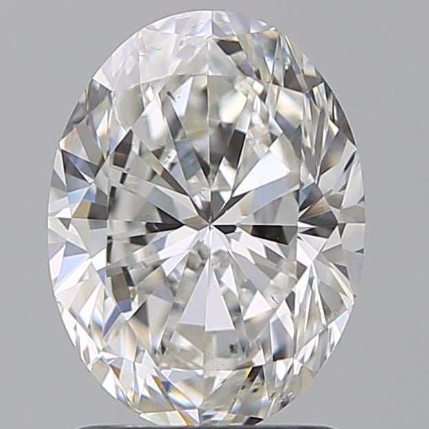 1.70 Carat Oval Loose Diamond, G, SI1, Super Ideal, GIA Certified | Thumbnail
