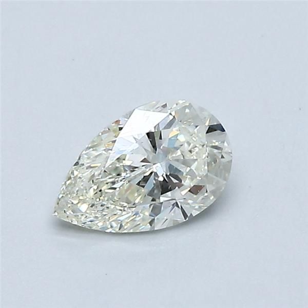 0.50 Carat Pear Loose Diamond, K, VVS2, Ideal, GIA Certified