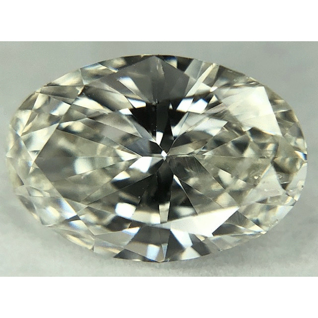 0.77 Carat Oval Loose Diamond, K, SI2, Excellent, GIA Certified