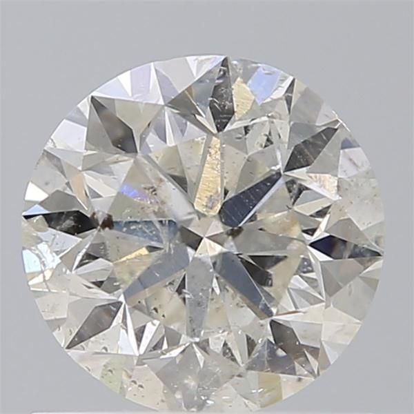 1.00 Carat Round Loose Diamond, J, I2, Excellent, GIA Certified | Thumbnail