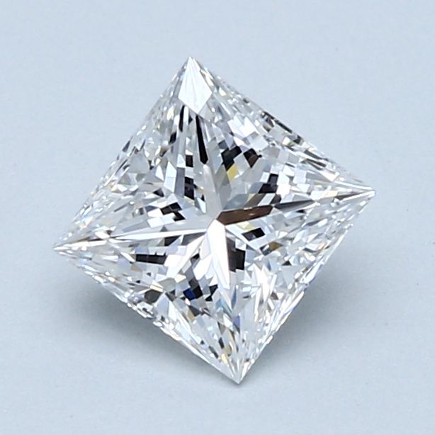 1.01 Carat Princess Loose Diamond, D, VVS2, Super Ideal, GIA Certified | Thumbnail
