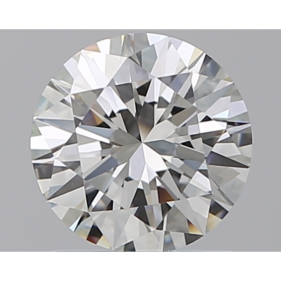 1.00 Carat Round Loose Diamond, H, VS2, Super Ideal, GIA Certified