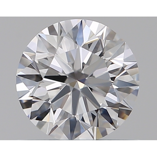 0.53 Carat Round Loose Diamond, D, IF, Super Ideal, GIA Certified
